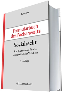 Abbildung von Kummer | Formularbuch des Fachanwalts Sozialrecht | 2. Auflage | 2016 | beck-shop.de