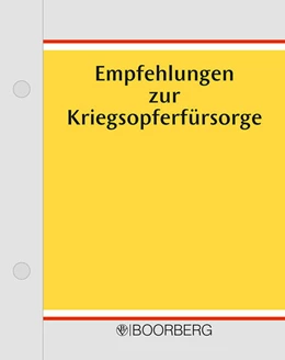 Abbildung von Empfehlungen zur Kriegsopferfürsorge | 1. Auflage | 2023 | beck-shop.de