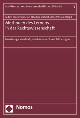 Abbildung von Brockmann / Dietrich | Methoden des Lernens in der Rechtswissenschaft | 1. Auflage | 2012 | 3 | beck-shop.de