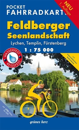 Abbildung von Gebhardt | Feldberger Seenlandschaft Pocket Fahrradkarte 1 : 75 000 | 2. Auflage | 2017 | beck-shop.de