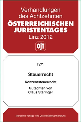Abbildung von Österreichischer Juristentag (18.) Steuerrecht | 1. Auflage | 2012 | beck-shop.de