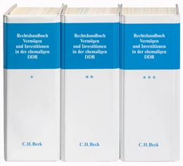 Abbildung von Rechtshandbuch Vermögen und Investitionen in der ehemaligen DDR: RVI | 75. Auflage | 2023 | beck-shop.de