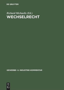 Abbildung von Michaelis | Wechselrecht | 1. Auflage | 1932 | 6 | beck-shop.de