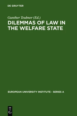 Abbildung von Teubner | Dilemmas of Law in the Welfare State | 1. Auflage | 1985 | 3 | beck-shop.de