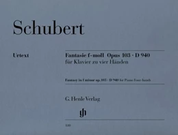Abbildung von Schubert / Kahl | Fantasie f-moll op. 103 D 940 | 1. Auflage | 2000 | beck-shop.de