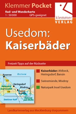 Abbildung von Kuhlmann / Klemmer | Usedom Kaiserbäder. Rad- und Wanderkarte 1 : 50 000 | 1. Auflage | 2012 | beck-shop.de