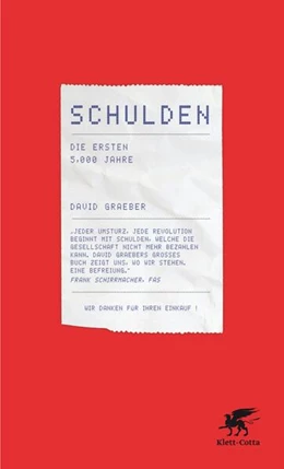 Abbildung von Graeber | Schulden | 1. Auflage | 2012 | beck-shop.de