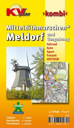 Abbildung von Mitteldithmarschen / Meldorf und Umgebung 1 : 15 000 Amtskartenset | 3. Auflage | 2012 | beck-shop.de
