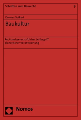 Abbildung von Volkert | Baukultur | 1. Auflage | 2012 | 9 | beck-shop.de