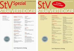 Abbildung von Strafverteidiger • StV | 38. Auflage | 2025 | beck-shop.de