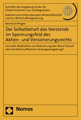 Abbildung von Pregler | Der Selbstbehalt des Vorstands im Spannungsfeld des Aktien- und Versicherungsrechts | 1. Auflage | 2012 | 52 | beck-shop.de