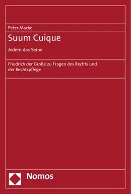 Abbildung von Macke | Suum Cuique. Jedem das Seine | 1. Auflage | 2012 | beck-shop.de