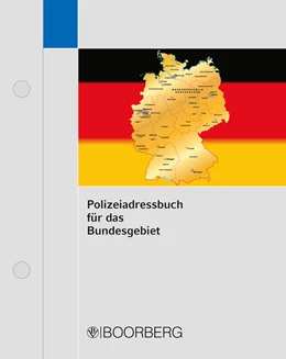 Abbildung von Polizeiadressbuch für das Bundesgebiet | 1. Auflage | 2023 | beck-shop.de