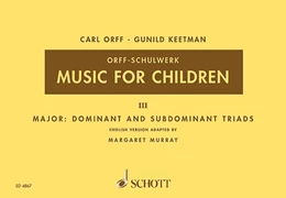 Abbildung von Orff / Keetman | Music for Children | 1. Auflage | | beck-shop.de