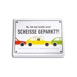 Abbildung von SCHEISSE GEPARKT - Haftnotizen für die Windschutzscheibe | 1. Auflage | | beck-shop.de