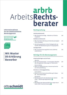 Abbildung von Der Arbeits-Rechts-Berater - ArbRB | 1. Auflage | 2025 | beck-shop.de