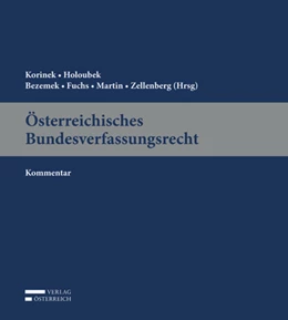 Abbildung von Korinek / Holoubek | Österreichisches Bundesverfassungsrecht | 1. Auflage | 2023 | beck-shop.de