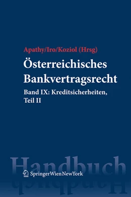 Abbildung von Apathy / Iro | Österreichisches Bankvertragsrecht | 1. Auflage | 2011 | beck-shop.de