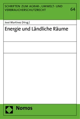 Abbildung von Martínez | Energie und Ländliche Räume | 1. Auflage | 2013 | 64 | beck-shop.de