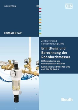 Abbildung von Heinrichs | Ermittlung und Berechnung der Rohrdurchmesser | 1. Auflage | 2012 | beck-shop.de