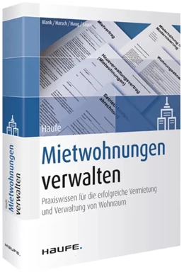 Abbildung von Blank / Harsch | Mietwohnungen verwalten | 1. Auflage | 2025 | beck-shop.de