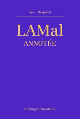 Abbildung von Ayer / Despland | Loi sur l'assurance-maladie (LAMal) | 2. Auflage | 2013 | beck-shop.de