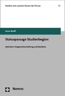 Abbildung von Wulff | Statuspassage Studienbeginn | 1. Auflage | 2013 | 3 | beck-shop.de