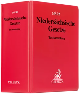 Abbildung von März | Niedersächsische Gesetze Hauptordner 86 mm • 1 Ersatzordner (leer) | 1. Auflage | | beck-shop.de