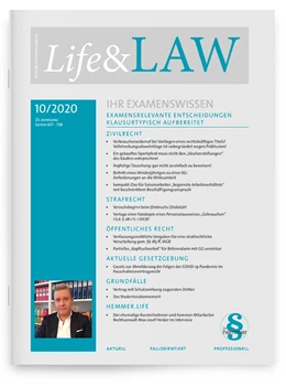 Abbildung von Life & Law | 1. Auflage | 2025 | beck-shop.de