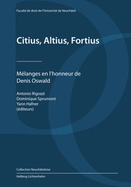 Abbildung von Citius, Altius, Fortius | 1. Auflage | 2012 | beck-shop.de