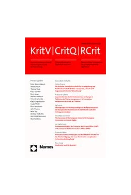 Abbildung von KritV | CritQ | RCrit | 101. Auflage | 2025 | beck-shop.de