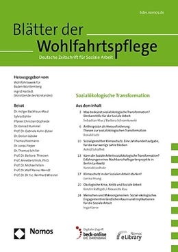 Abbildung von Blätter der Wohlfahrtspflege • BdW | 165. Auflage | 2025 | beck-shop.de