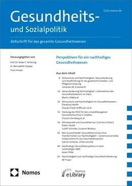Abbildung von Amelung / Knieps | Gesundheits- und Sozialpolitik | 72. Auflage | 2025 | beck-shop.de