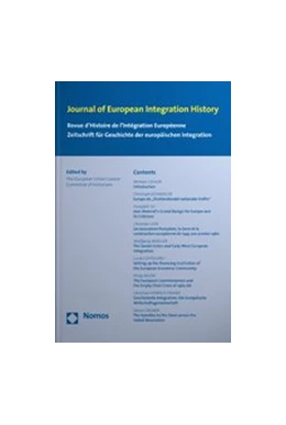 Abbildung von Journal of European Integration History | 24. Auflage | 2025 | beck-shop.de