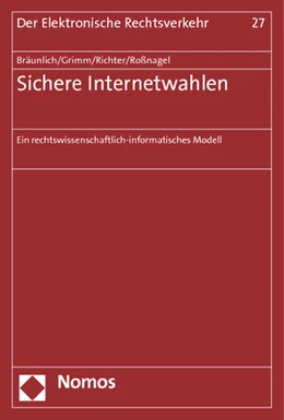 Abbildung von Bräunlich / Grimm | Sichere Internetwahlen | 1. Auflage | 2013 | 27 | beck-shop.de