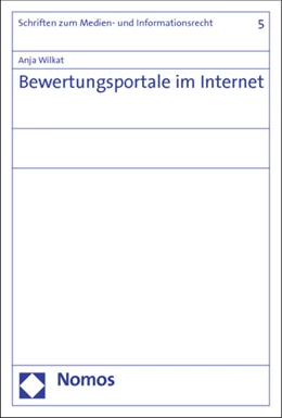 Abbildung von Wilkat | Bewertungsportale im Internet | 1. Auflage | 2013 | 5 | beck-shop.de