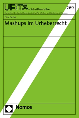 Abbildung von Gelke | Mashups im Urheberrecht | 1. Auflage | 2013 | 269 | beck-shop.de