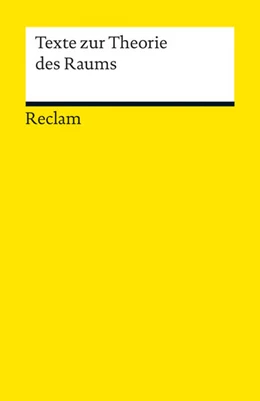 Abbildung von Günzel | Texte zur Theorie des Raums | 1. Auflage | 2013 | 18953 | beck-shop.de