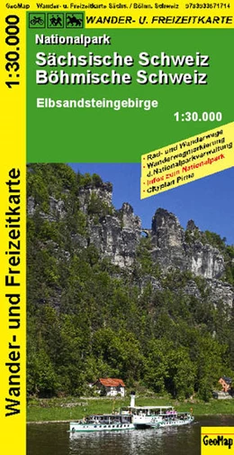 Abbildung von Sächsische-Böhmische Schweiz Nationalpark 1 : 30 000 | 4. Auflage | 2015 | beck-shop.de