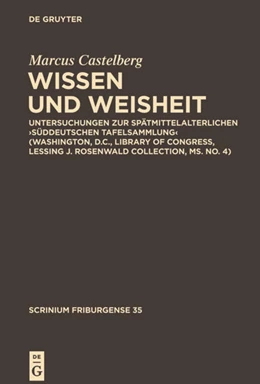Abbildung von Castelberg | Wissen und Weisheit | 1. Auflage | 2013 | 35 | beck-shop.de