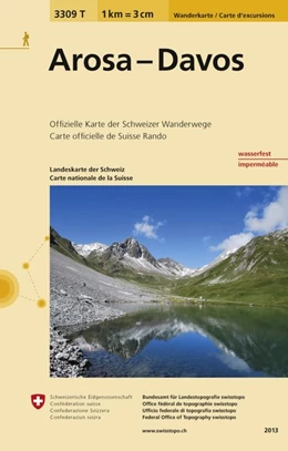 Abbildung von Swisstopo 1 : 33 333 Arosa - Davos. Wanderkarte | 1. Auflage | 2013 | beck-shop.de