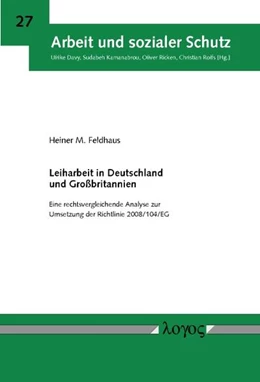 Abbildung von Feldhaus | Leiharbeit in Deutschland und Großbritannien | 1. Auflage | 2013 | 27 | beck-shop.de