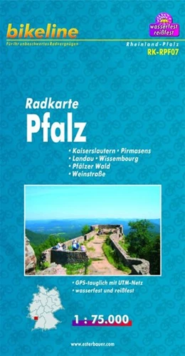 Abbildung von Bikeline Radkarte Deutschland Pfalz 1 : 75 000 | 1. Auflage | 2010 | beck-shop.de