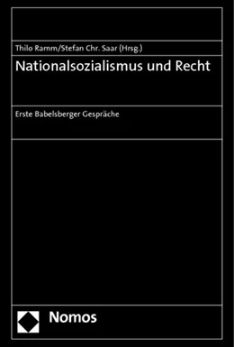 Abbildung von Ramm / Saar (Hrsg.) | Nationalsozialismus und Recht | 1. Auflage | 2014 | beck-shop.de