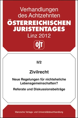 Abbildung von Zivilrecht Neue Regelungen für nichteheliche Lebensgemeinschaften? | 1. Auflage | 2013 | beck-shop.de