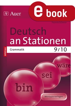 Abbildung von Scherer | Deutsch an Stationen Spezial Grammatik 9-10 | 1. Auflage | 2023 | beck-shop.de