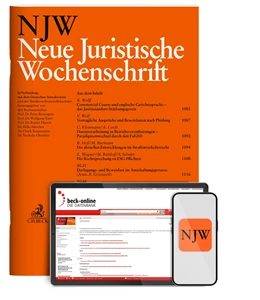 Abbildung von NJW • Neue Juristische Wochenschrift | 71. Auflage | 2025 | beck-shop.de