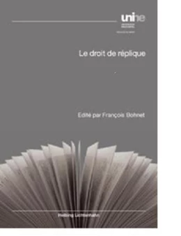 Abbildung von Bohnet | Le droit de réplique | 1. Auflage | 2013 | beck-shop.de