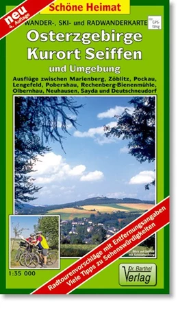 Abbildung von Wander- Ski- und Radwanderkarte Osterzgebirge, Kurort Seiffen und Umgebung 1 : 35 000 | 4. Auflage | 2013 | beck-shop.de