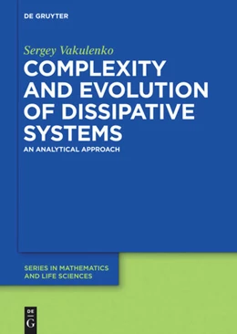 Abbildung von Vakulenko | Complexity and Evolution of Dissipative Systems | 1. Auflage | 2013 | 4 | beck-shop.de